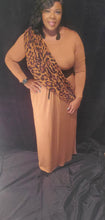 Load image into Gallery viewer, Coffee & Cream Dress Maxi Dress
