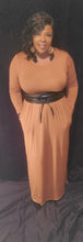 Load image into Gallery viewer, Coffee & Cream Dress Maxi Dress