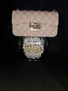 Jelly Let's Jam  Purse - Small (Beautiful Beige)