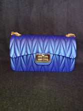 Load image into Gallery viewer, Jelly Let&#39;s Jam Purse- Small (Royalty Blue Pearl Finish)
