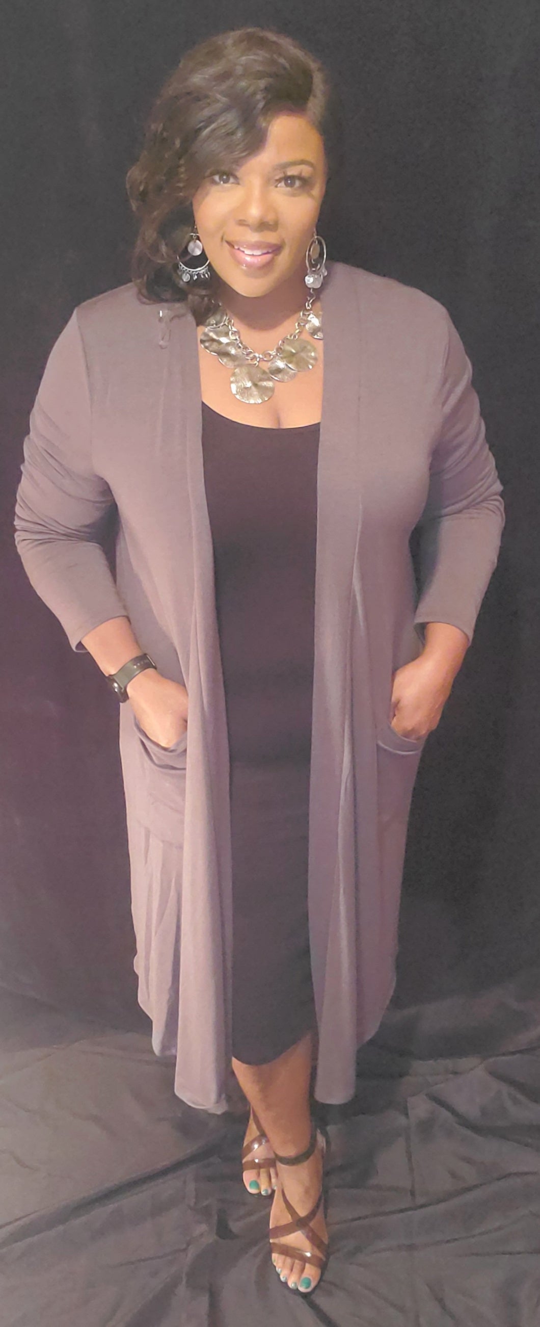 Let Us Grow Duster - Ash Grey
